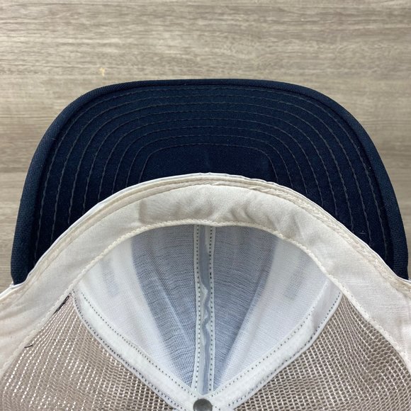 Oakland Raiders AJD Lucky Stripes NFL Vintage 80's Trucker Snapback Cap Hat - Picture 6 of 6